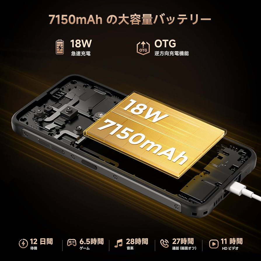 Amazon | FOSSiBOT F112 Pro 5G スマホ SIMフリー
